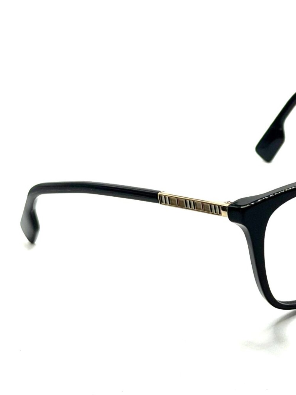 BURBERRY B 2338 3001 BLACK UNISEX EYEGLASSES 53MM 17 140 - Picture 6 of 9